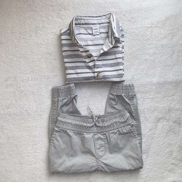 Gray outfit baby bundle (Carters & Old Navy) - Picture 10 of 10